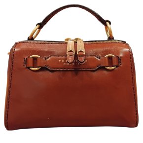 the bridge Handtasche Rindleder braun